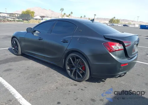 2015 Maserati Ghibli S Q4 z USA, uszkodzony, nr VIN ZAM57RTA2F1137322